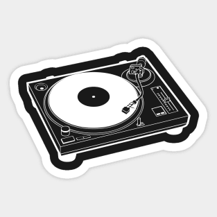 Dj Shirt Sticker